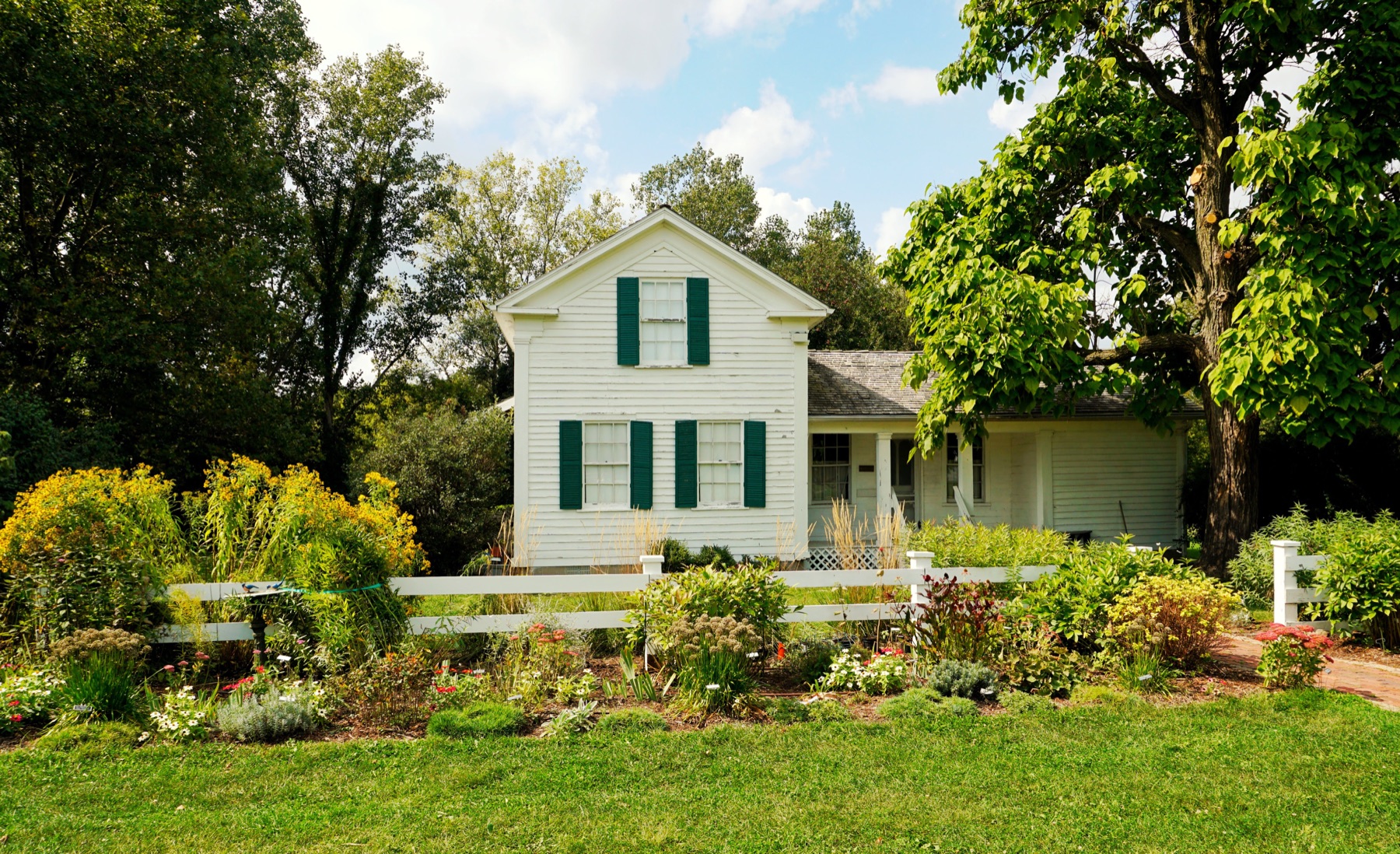 The Grettenberger Farmhouse at Meridian Historical Village